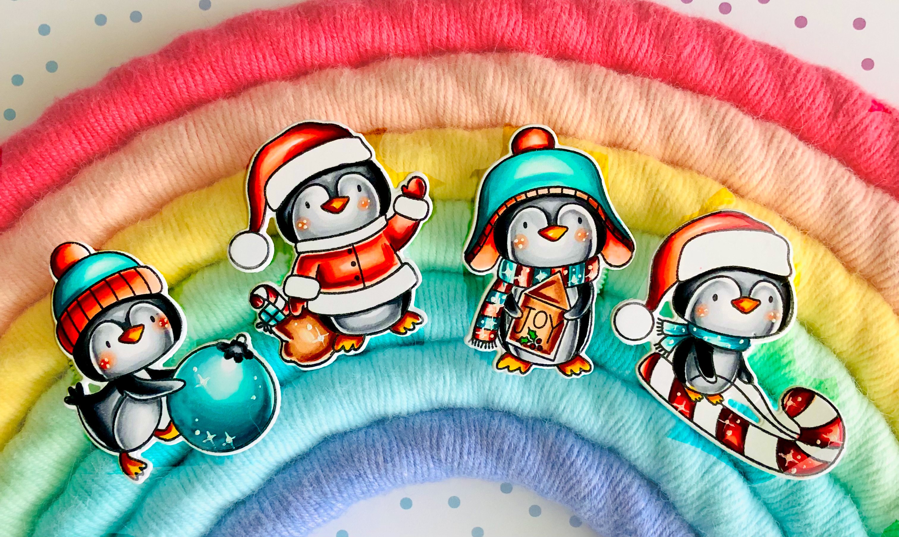 mft penguins rainbow